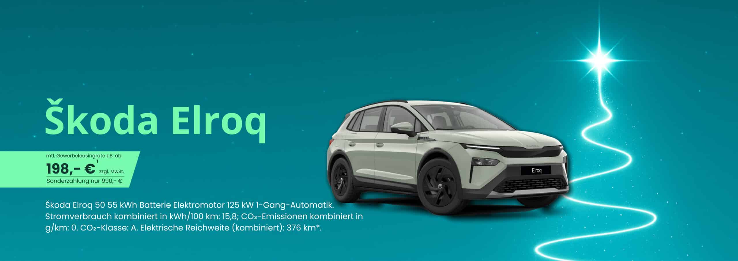 Der Skoda Elroq Gewerbeleasing
