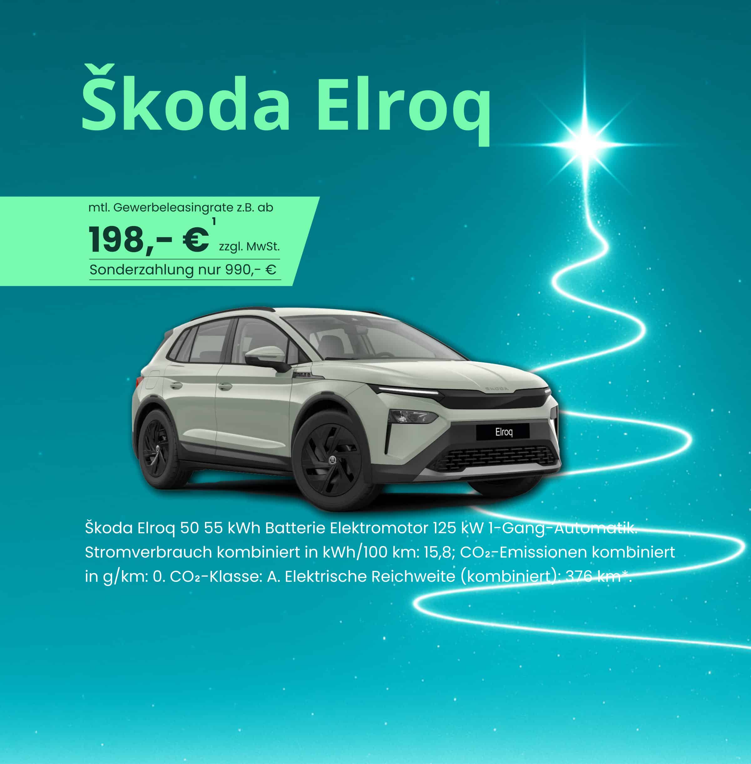 Der Skoda Elroq Gewerbeleasing