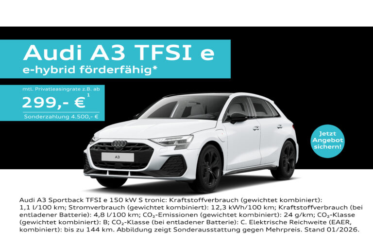 Audi A3 e-hybrid-foerderung