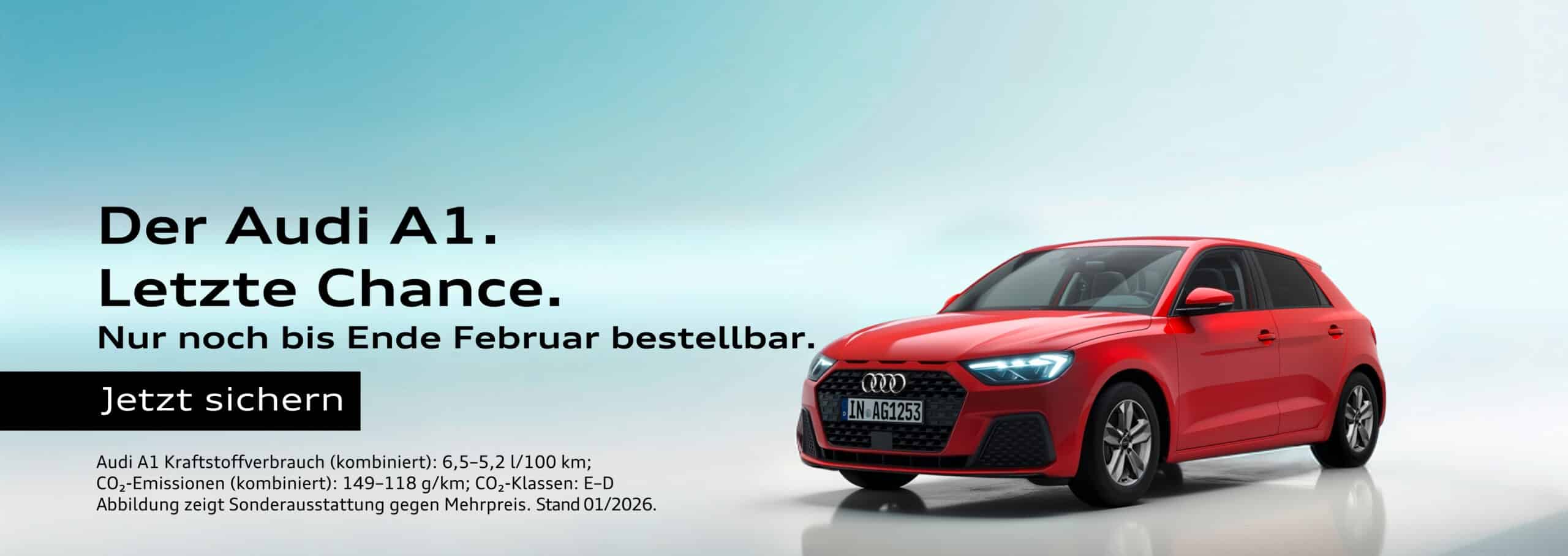 Audi A1 rot