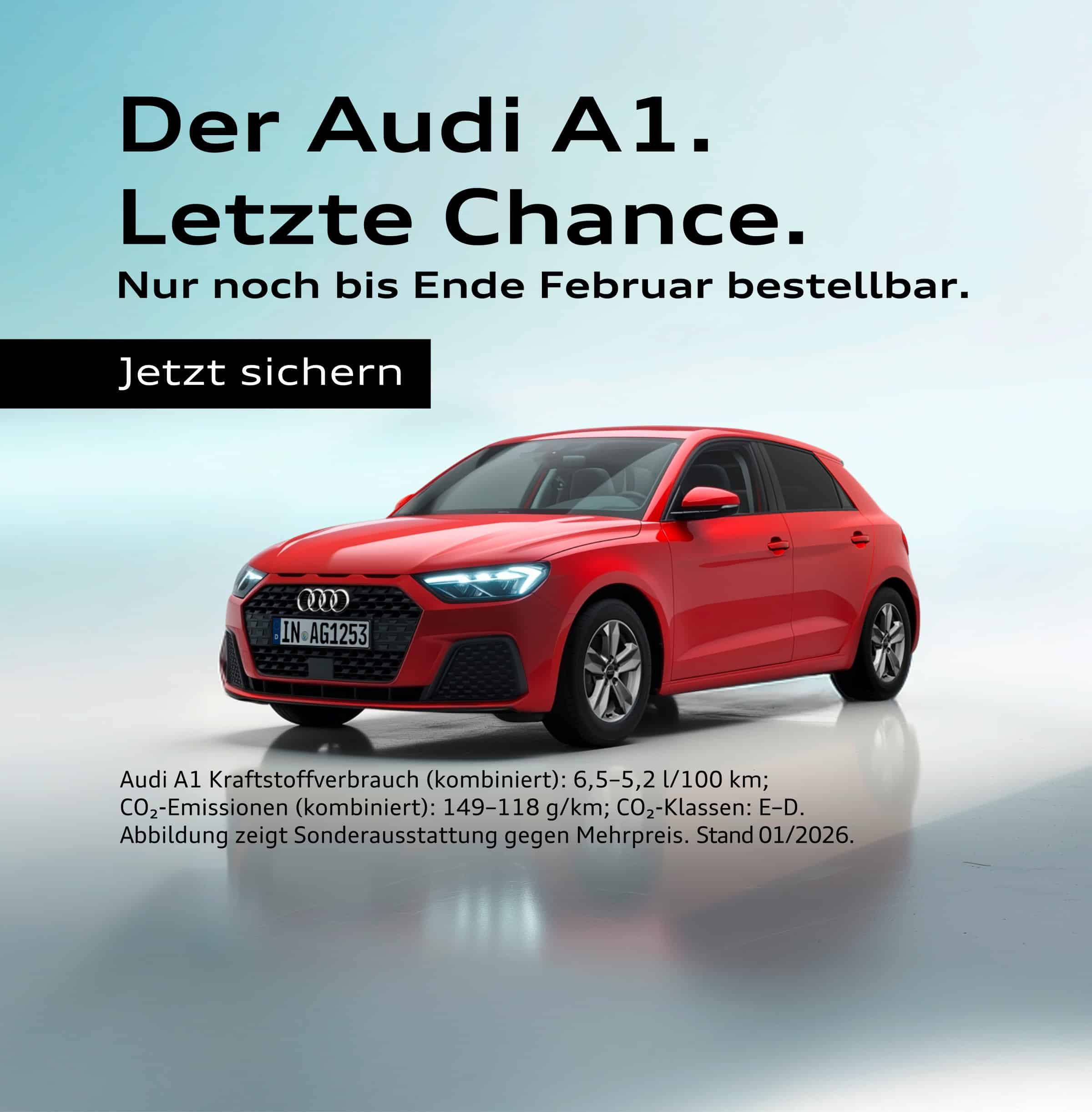 Audi A1 rot