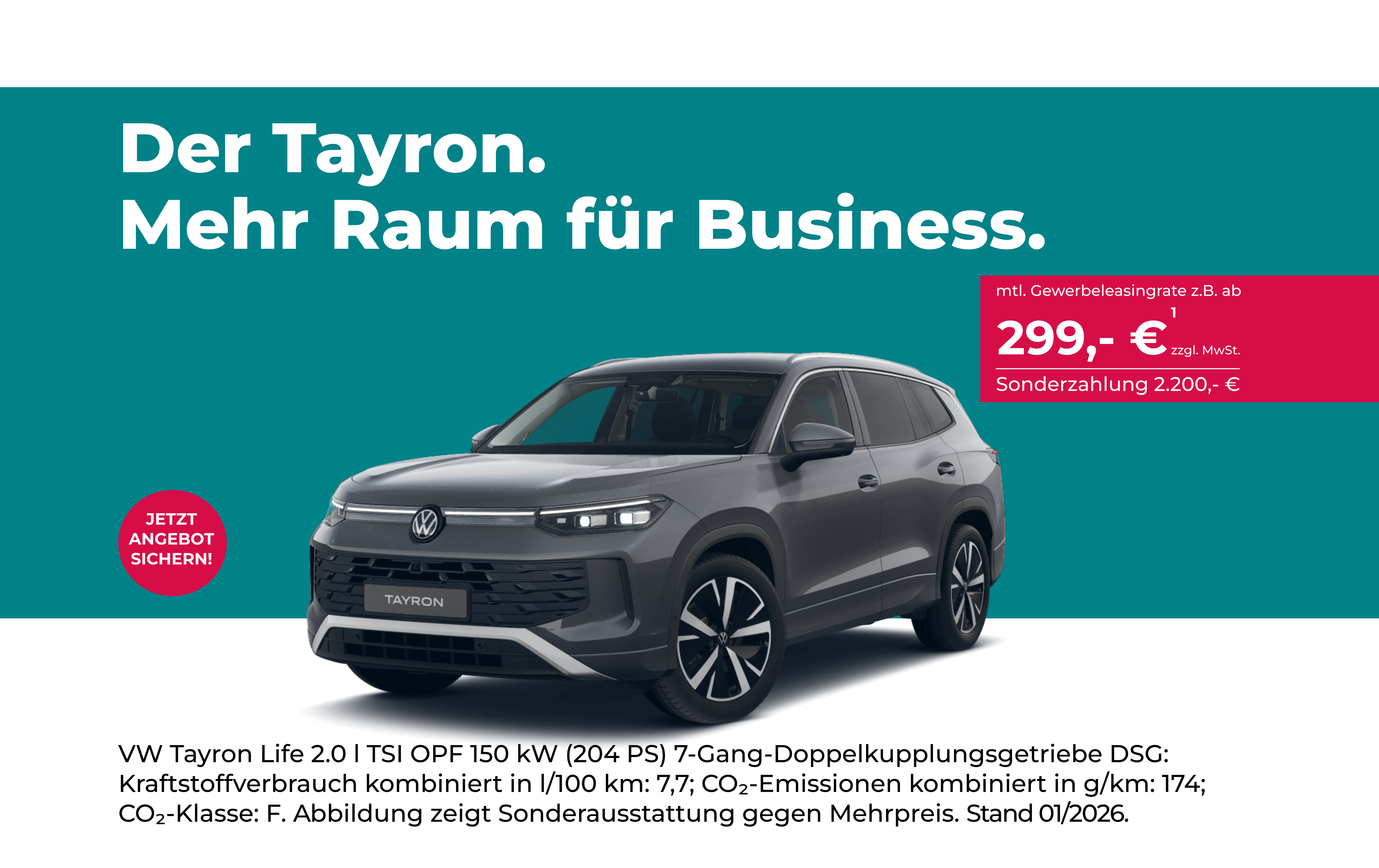 Volkswagen Tayron grau