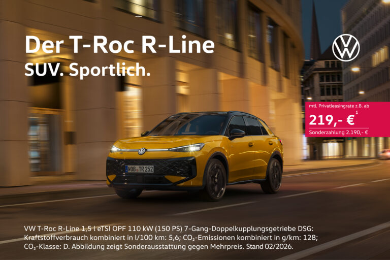 VW T-Roc R-Line