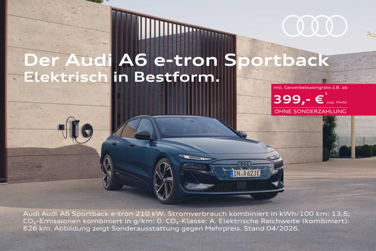 Audi A6 Sportback E-tron