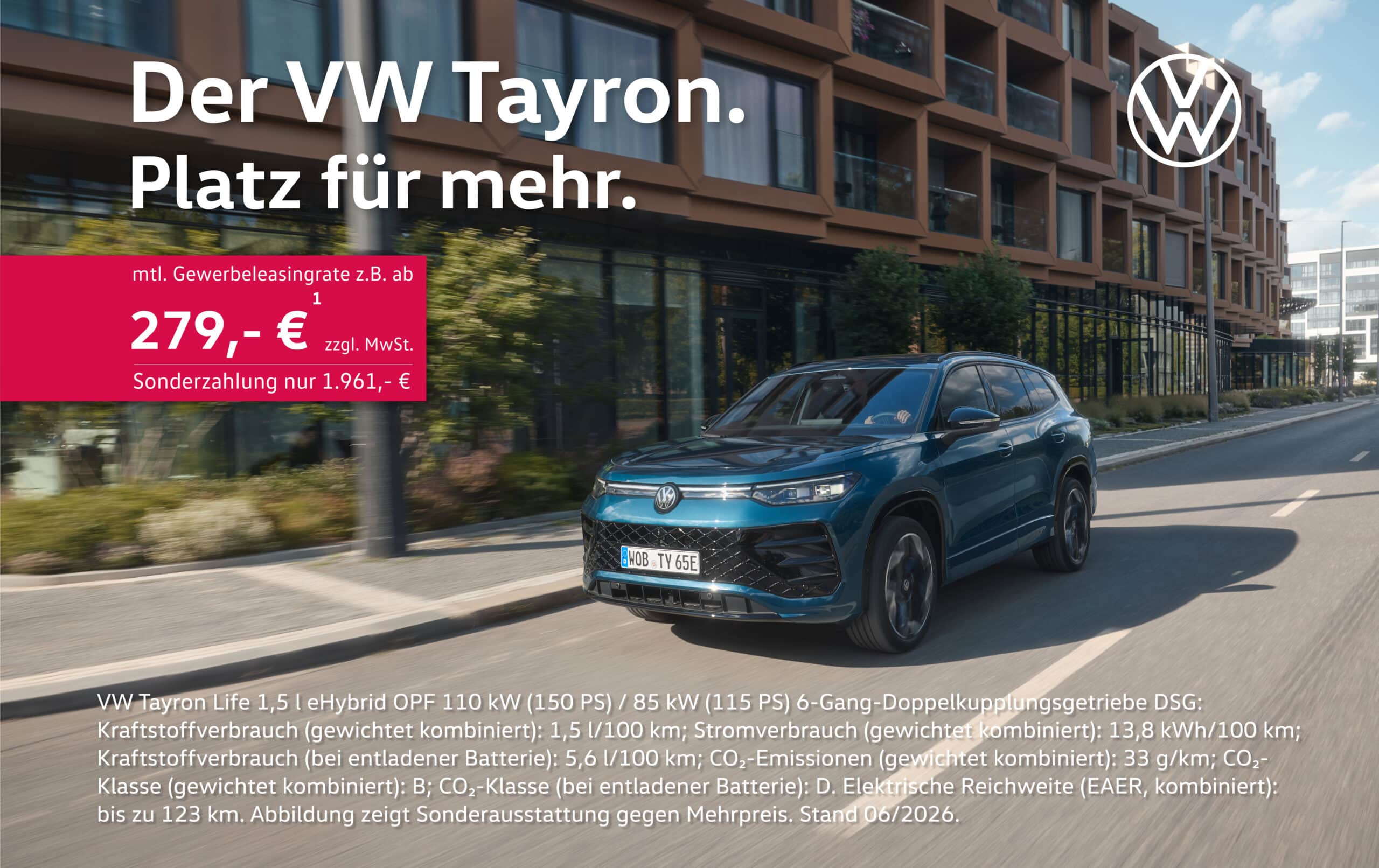 VW Tayron eHybrid