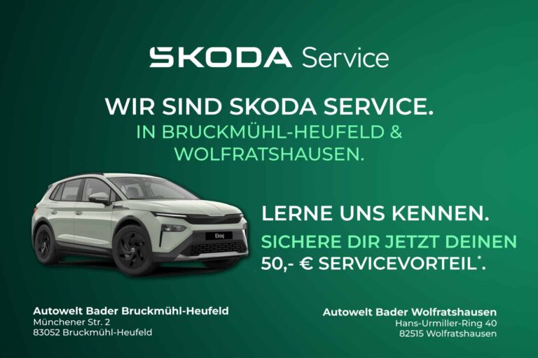 Skoda Service Wolfratshausen und Bruckmühl