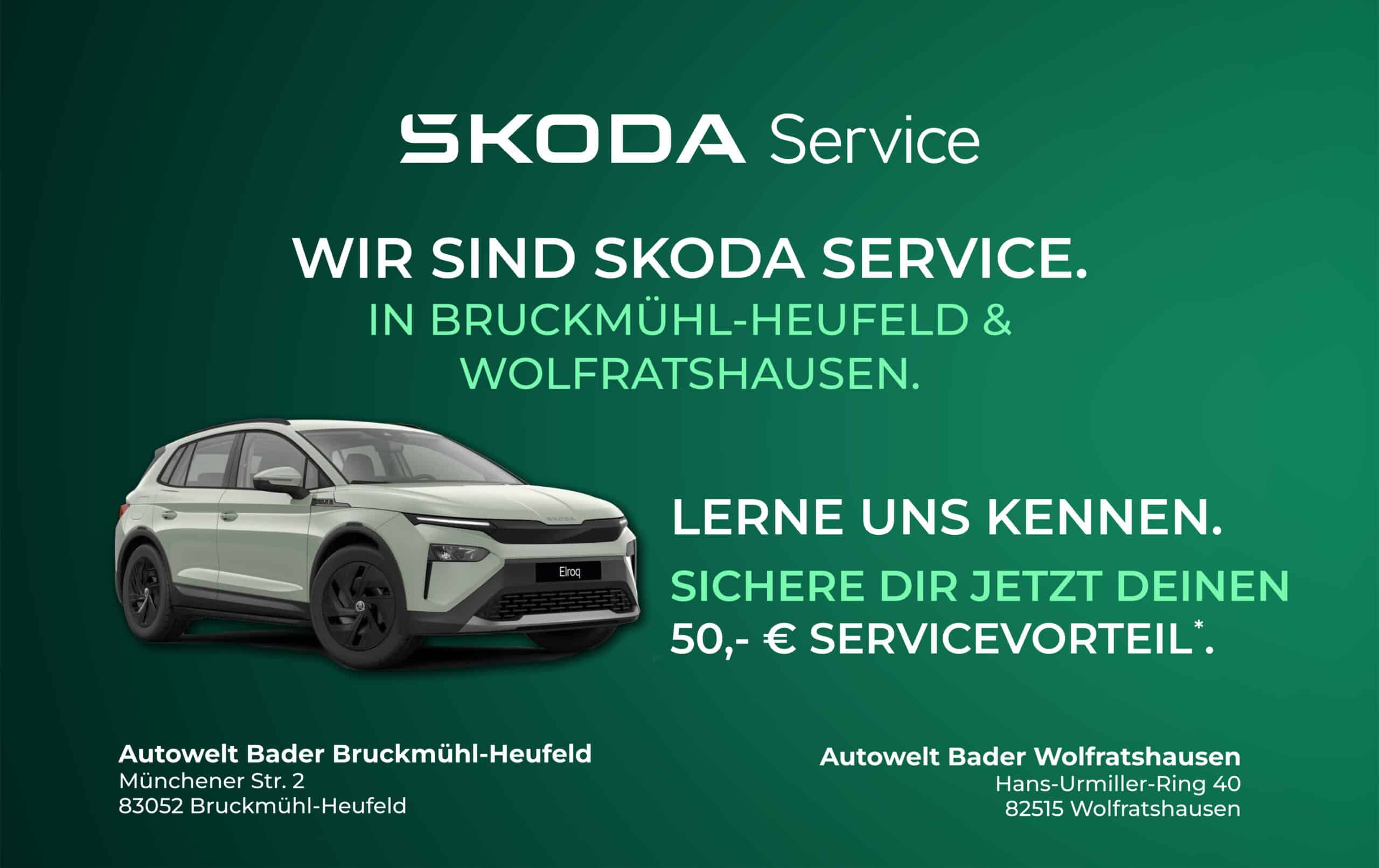 Skoda Service Wolfratshausen und Bruckmühl