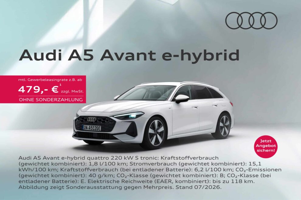 Audi A5 Avant e-hybrid