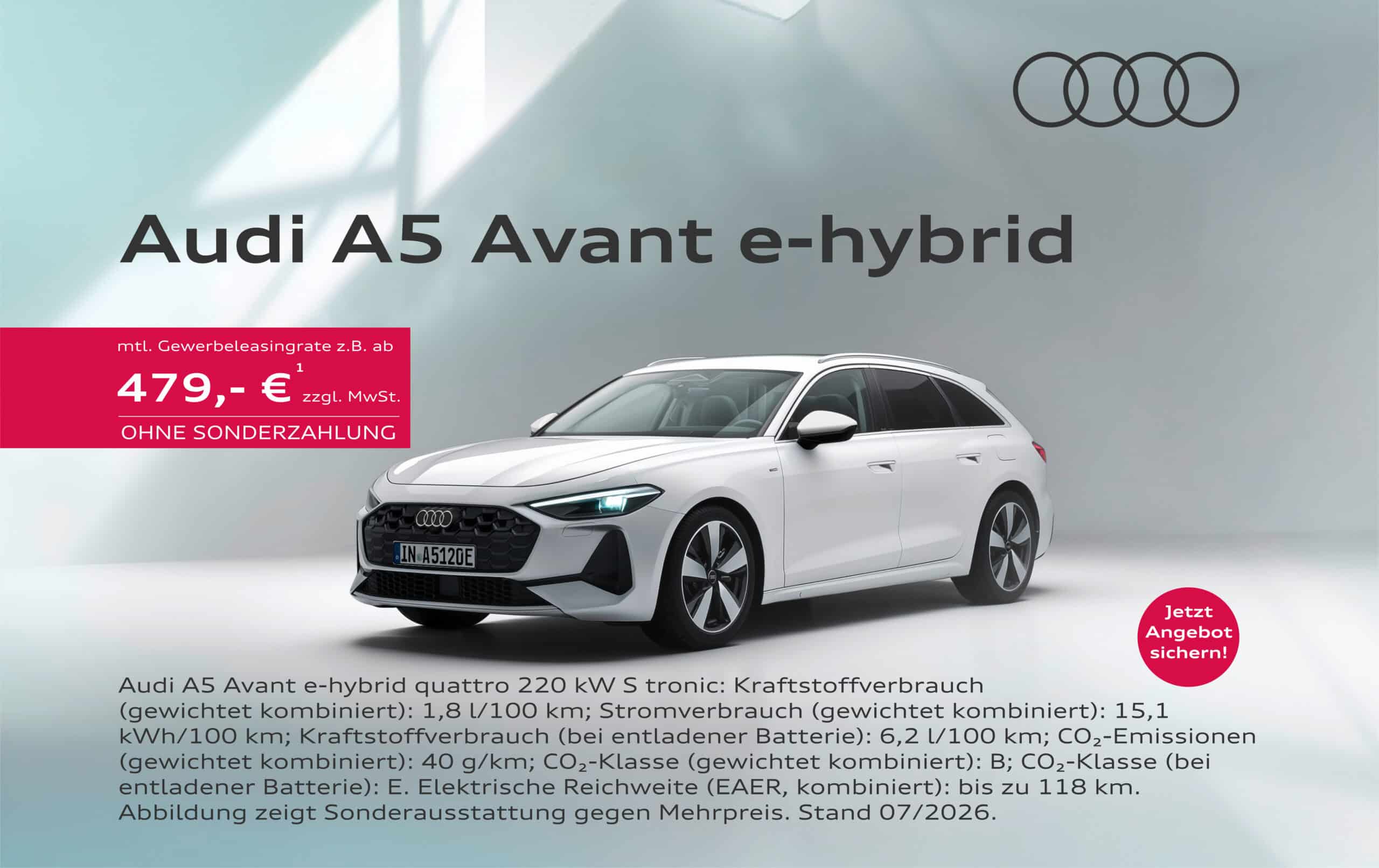 Audi A5 Avant e-hybrid