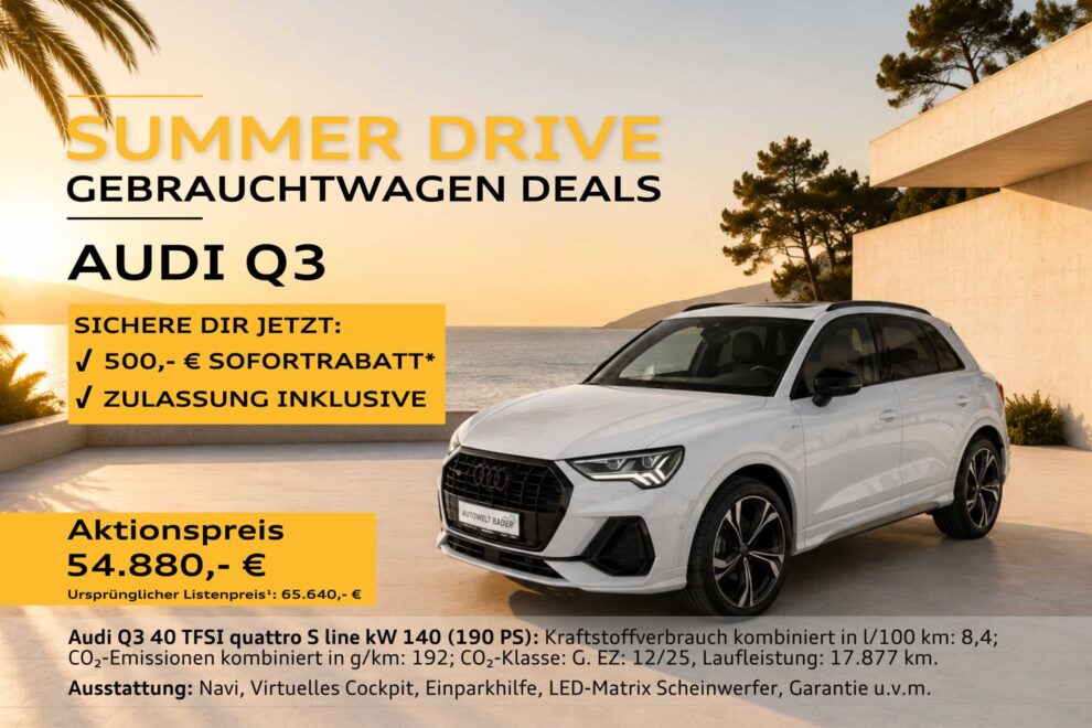 Audi Q3 quattro s line