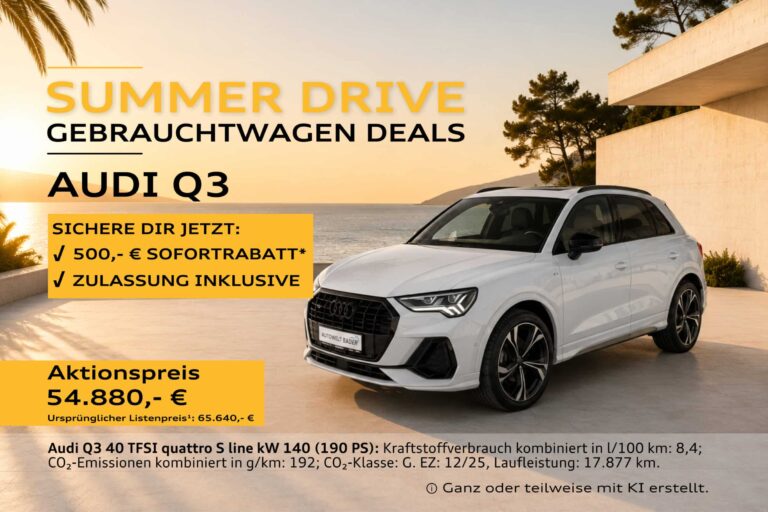 Gebrauchtwagen Audi Q3 Summer Drive