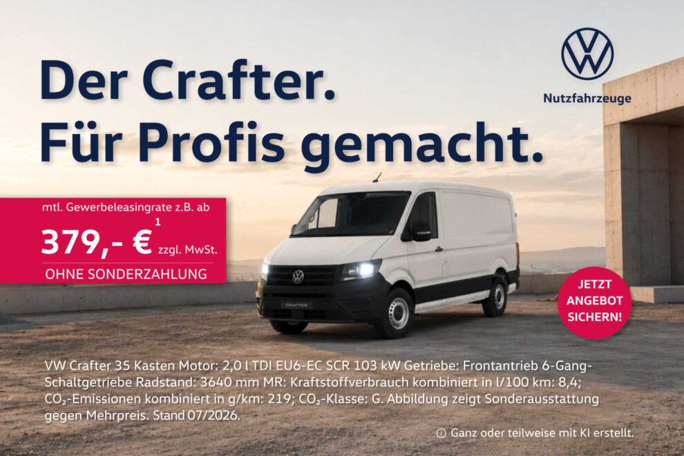 Crafter Volkswagen Nutzfahrzeug