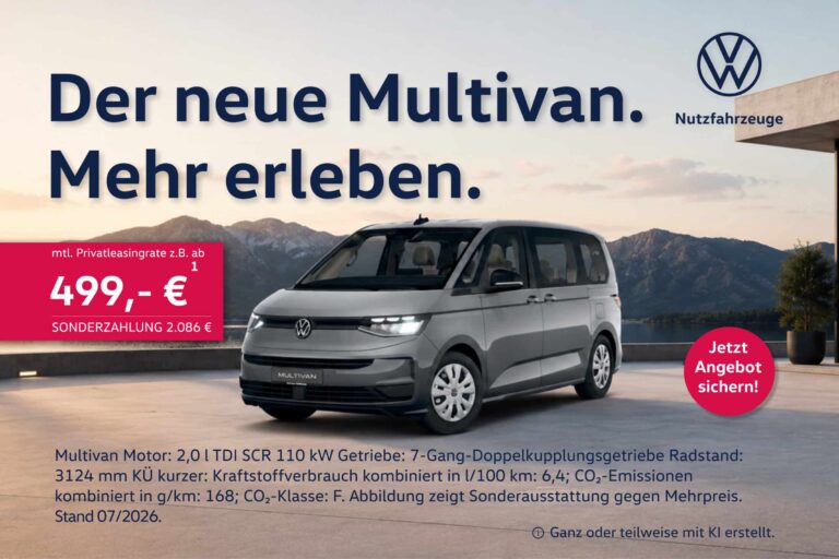 Der neue VW Multivan
