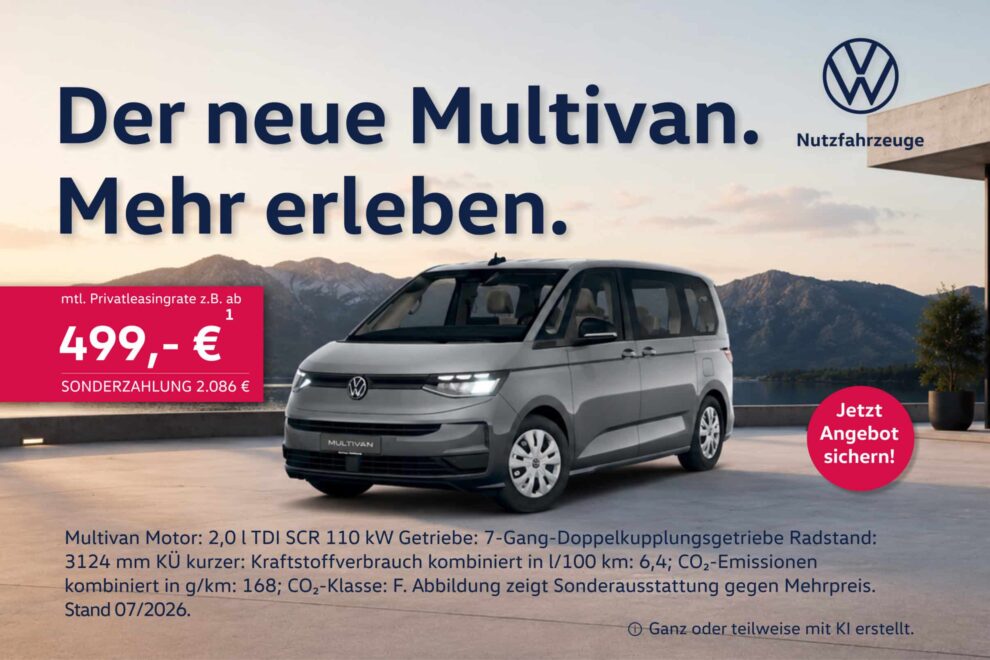 Der neue VW Multivan