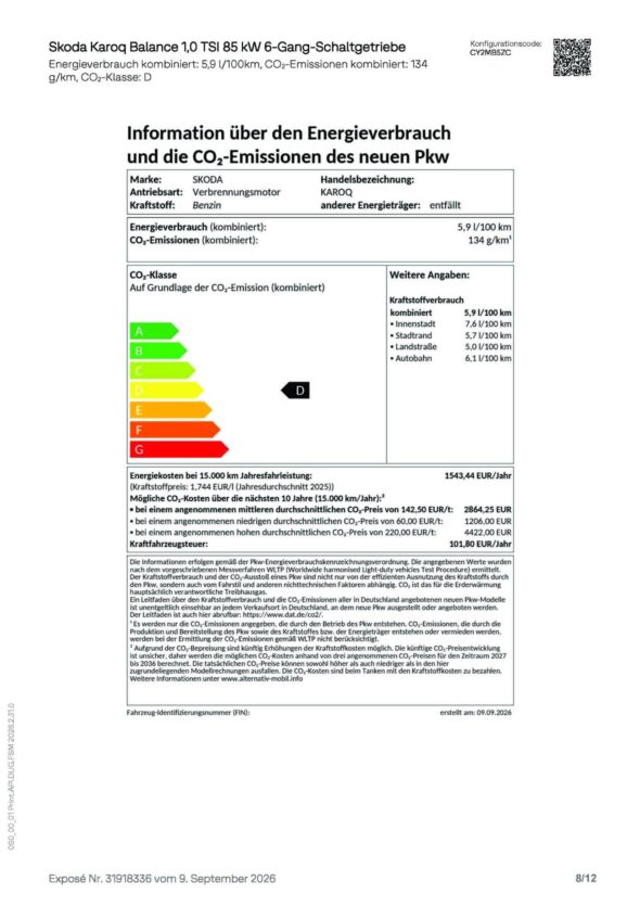 Karoq Balance - Best for All - Gewerblich