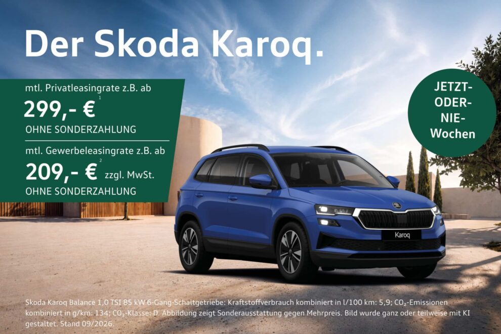 Skoda Karoq Leasing KI
