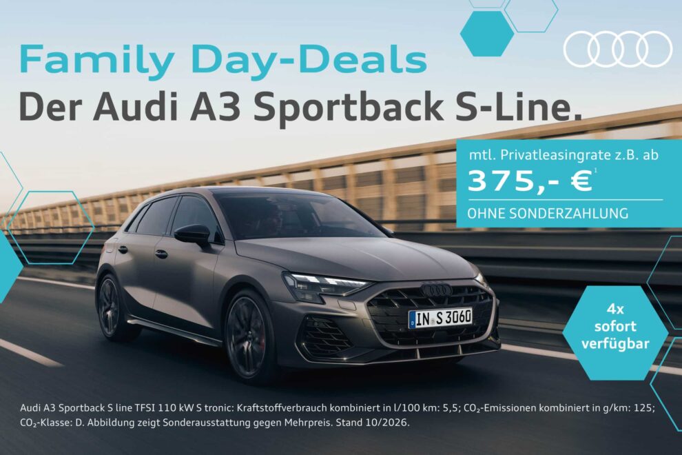 A3 Sportback Sline Familyday