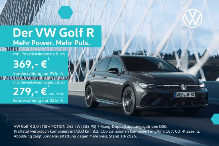Der VW Golf R
